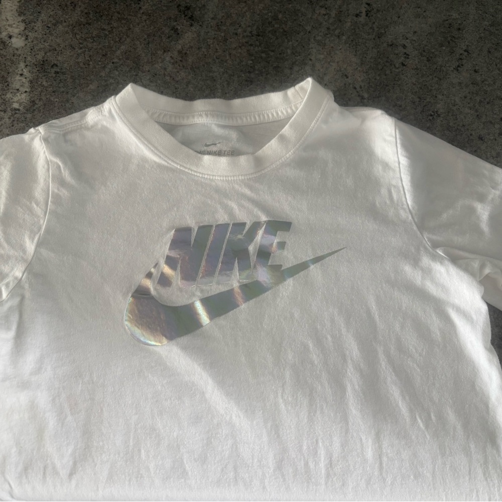 Nike Kids White T-Shirt